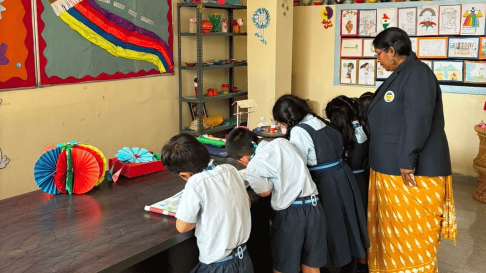 aspire bee school cricke team